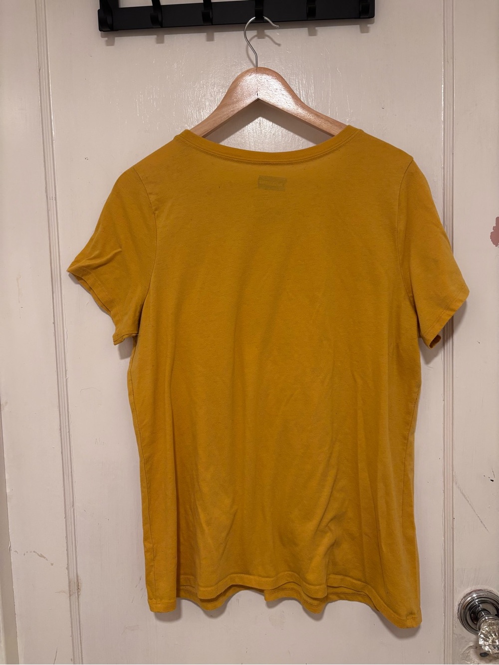 Yellow "Be Kind Please Rewind" Smiley Tee - Picture 3 of 3